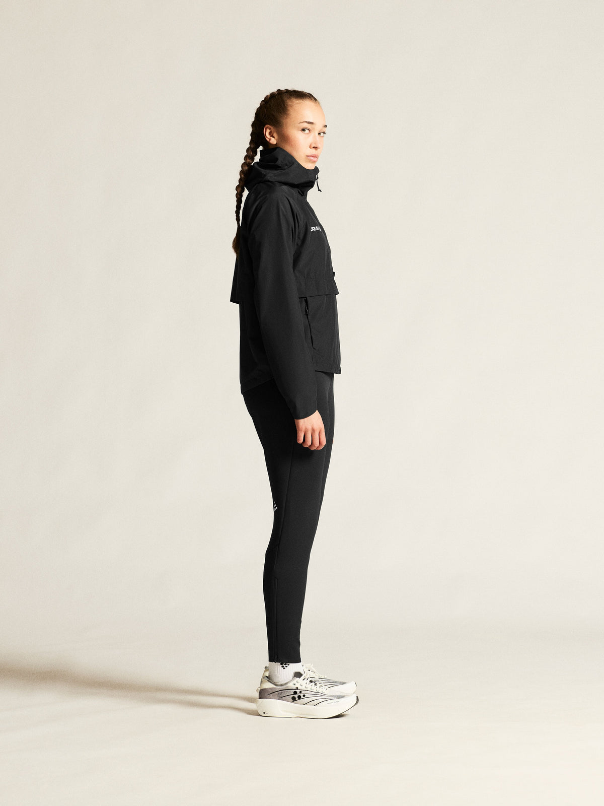Craft Extend 2.0 Anorak Damen in Schwarz, Detailansicht