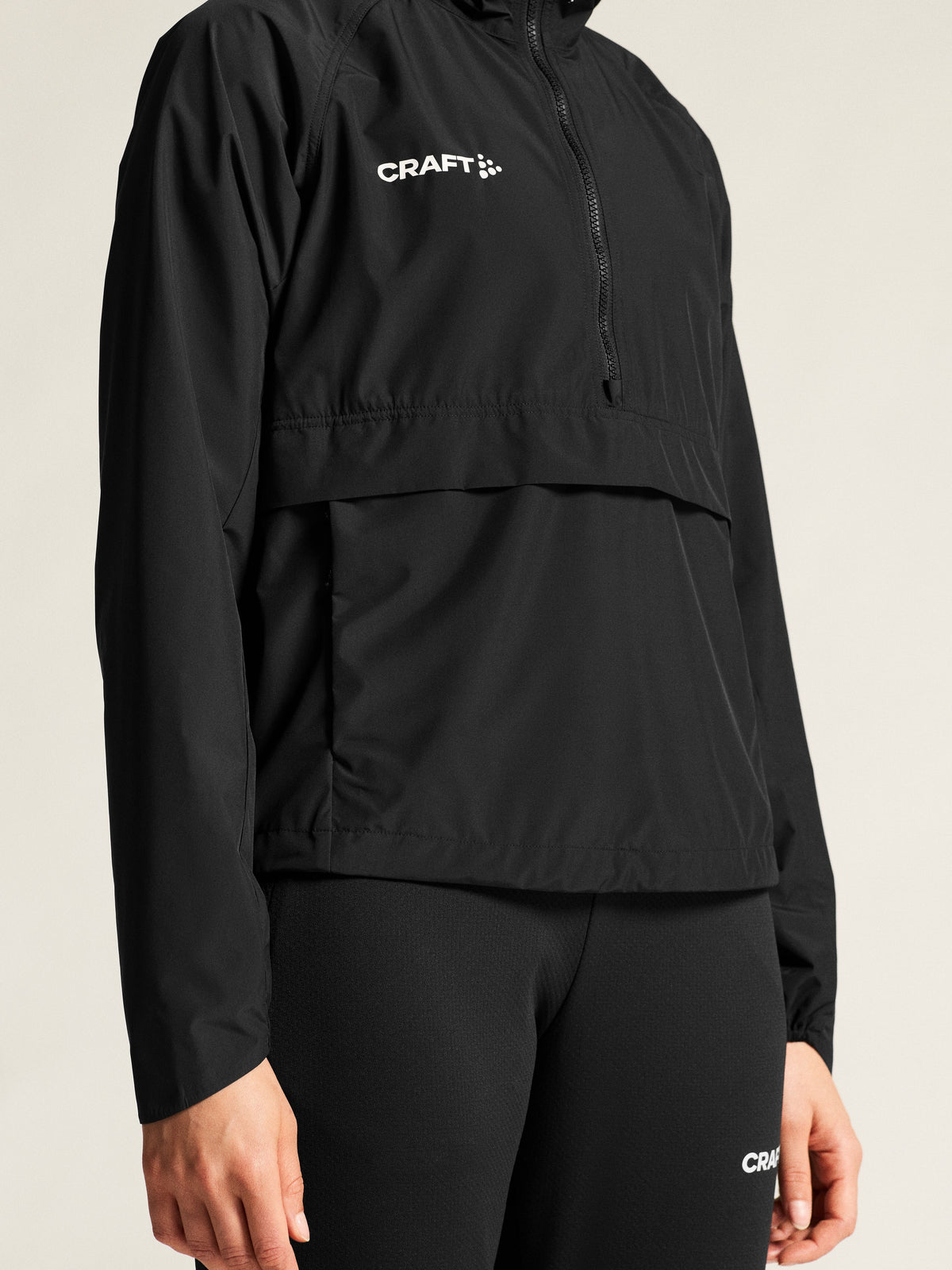 Craft Extend 2.0 Anorak Damen in Schwarz, Detailansicht