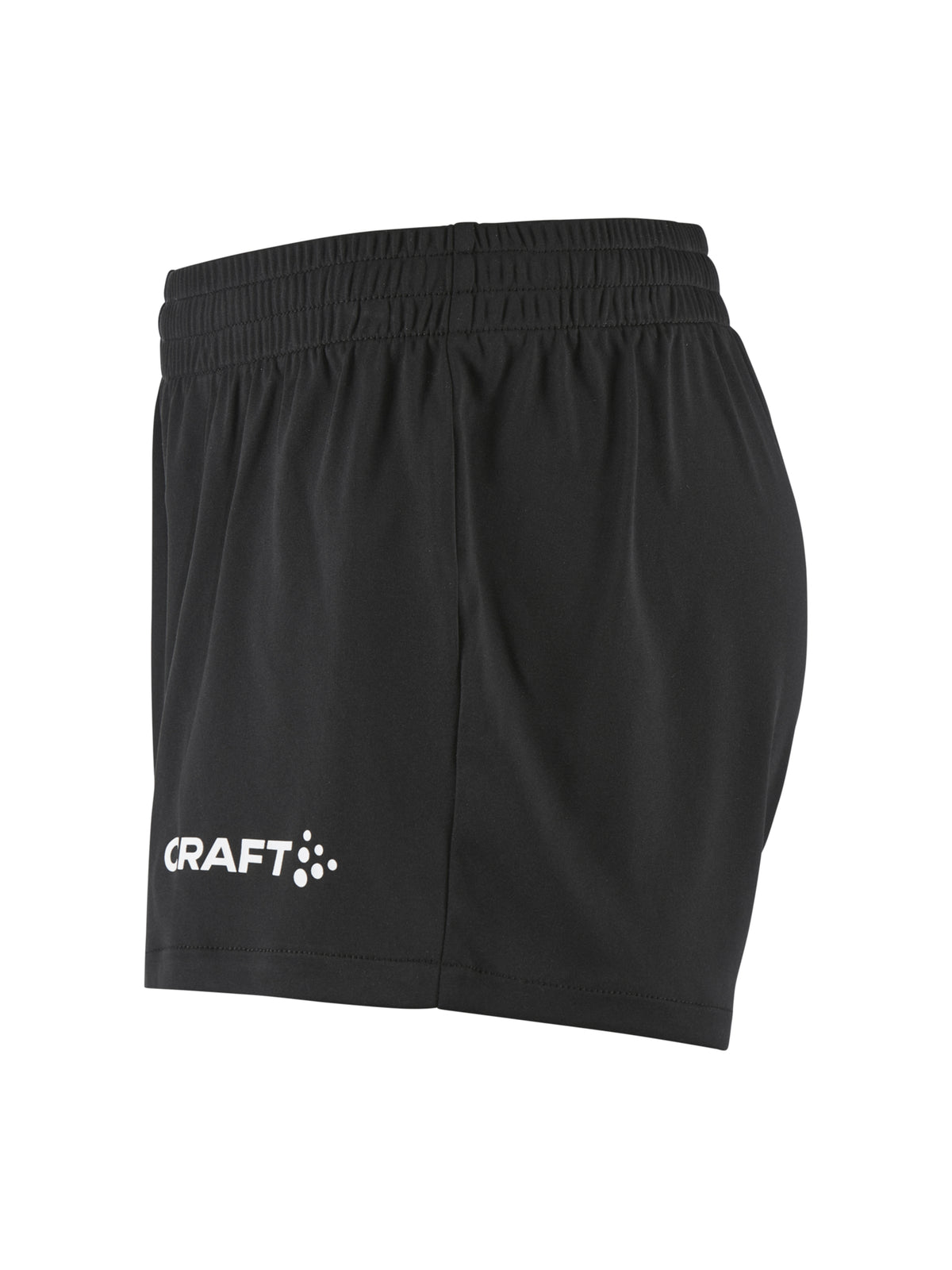 Craft Ability Jersey Shorts Junior in Schwarz, Seitenansicht links