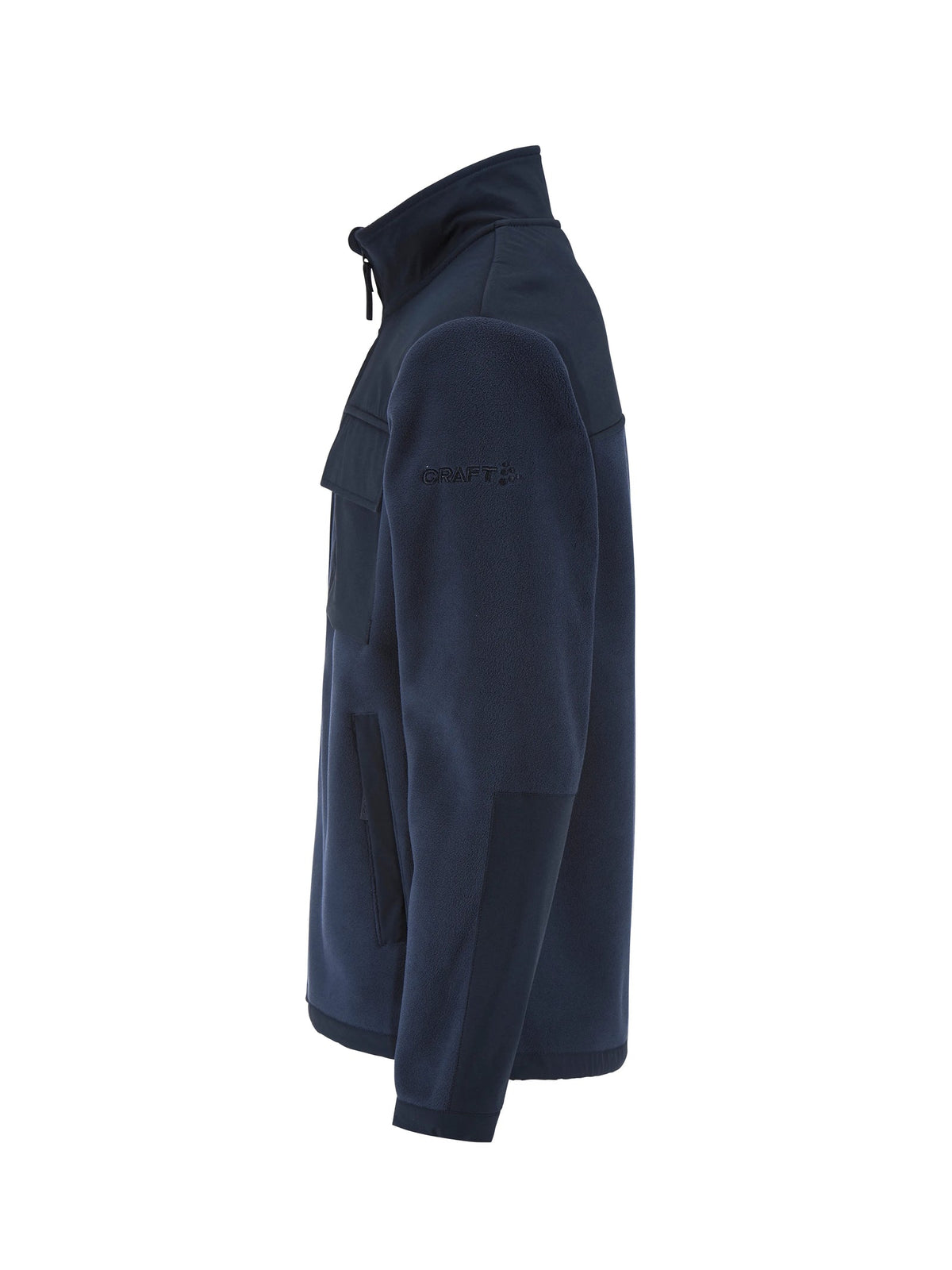 Craft Urban Fleece Jacket Herren in Dunkelblau, Seitenansicht links