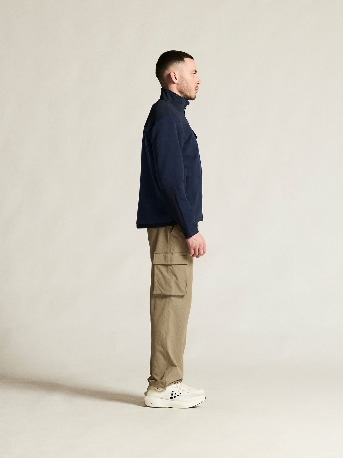 Craft Urban Fleece Jacket Herren in Dunkelblau, Detailansicht