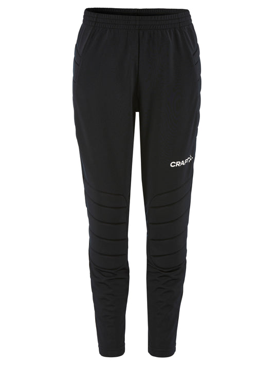 Craft Ability GK Pants with Pad Junior in Schwarz, Vorderansicht