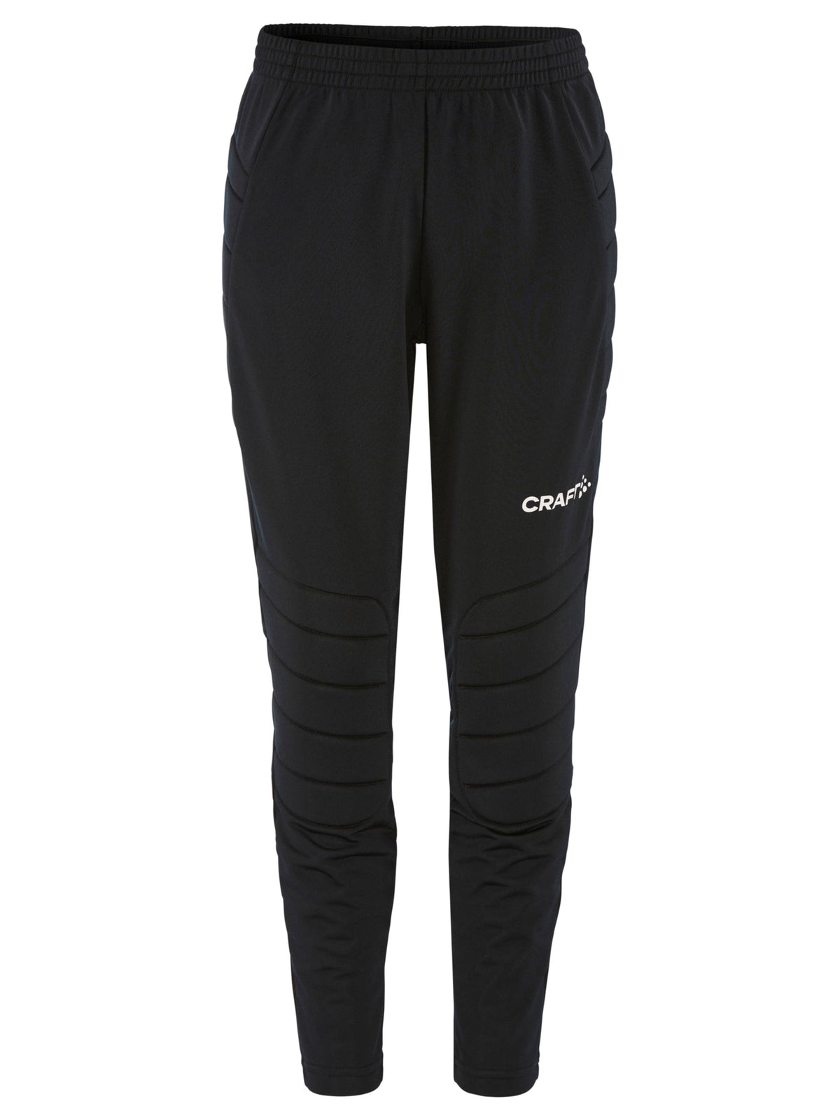 Craft Ability GK Pants with Pad Junior in Schwarz, Vorderansicht