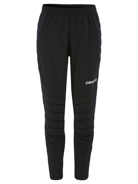 Craft Ability GK Pants with Pad Junior in Schwarz, Vorderansicht