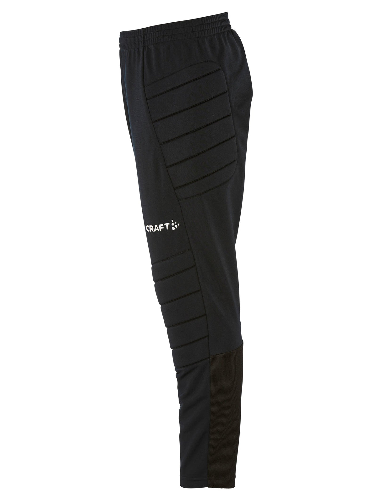 Craft Ability GK Pants with Pad Junior in Schwarz, Seitenansicht links