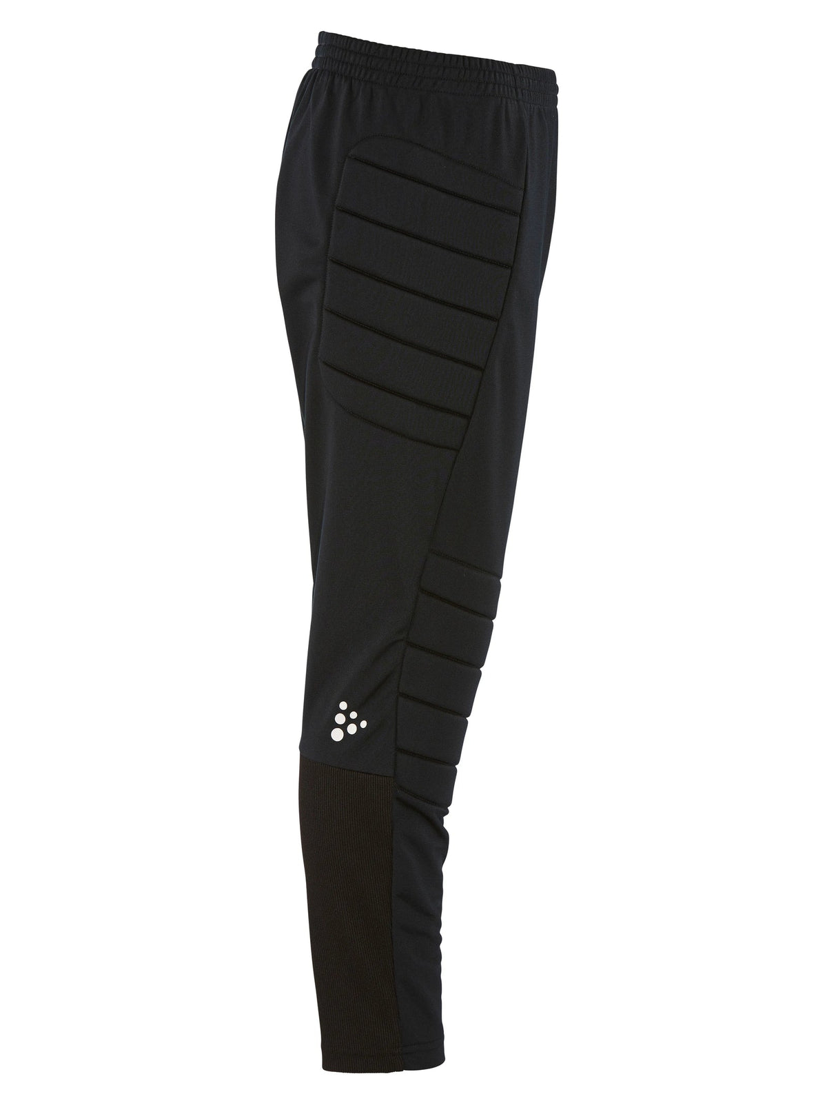 Craft Ability GK Pants with Pad Junior in Schwarz, Seitenansicht rechts