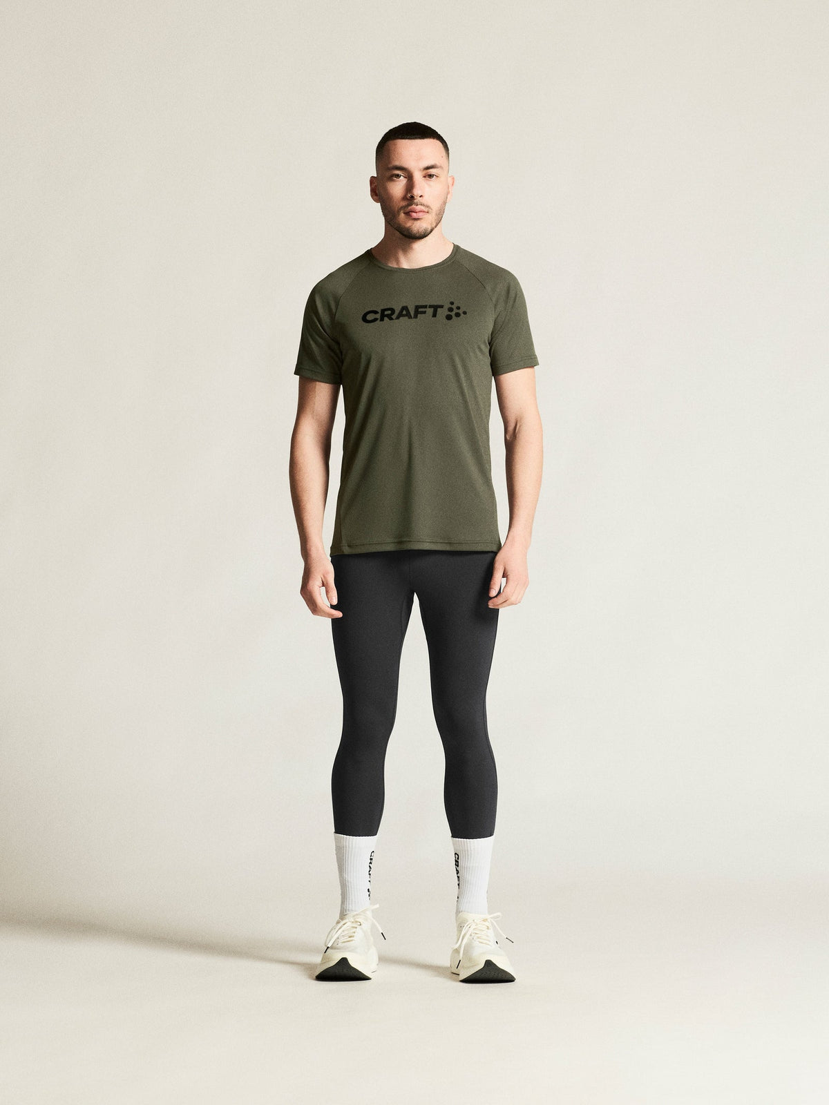 Craft Pulse Tights Herren in Schwarz, Detailansicht