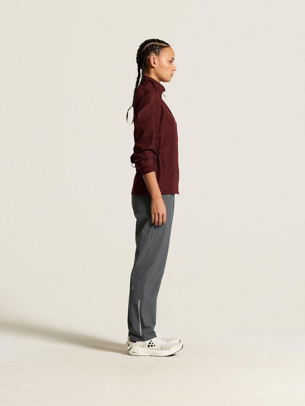 Craft Essence Training Pants 3 Damen in Grau, Detailansicht