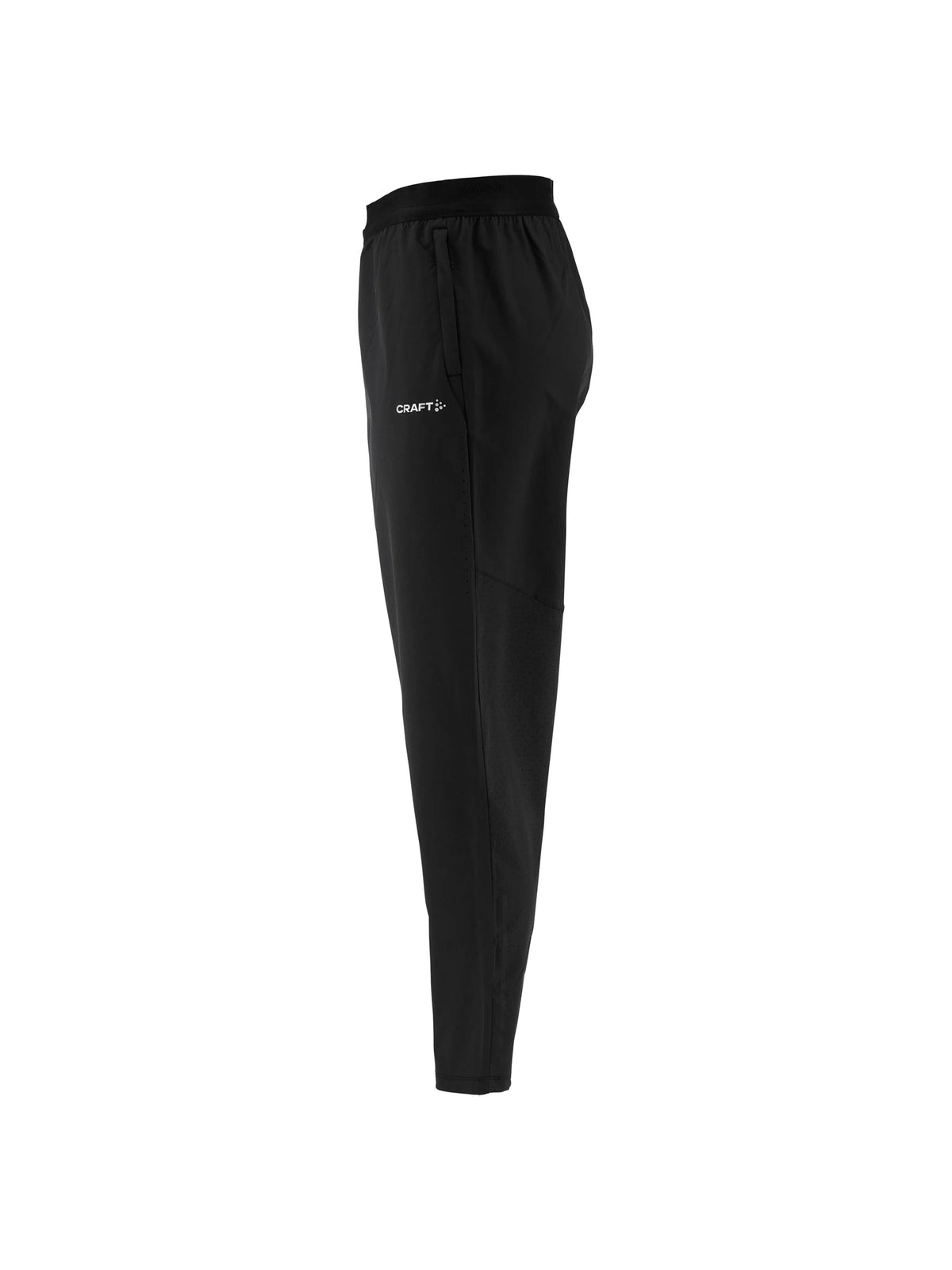 Craft Essence Training Pants 3 Damen in Schwarz, Seitenansicht links