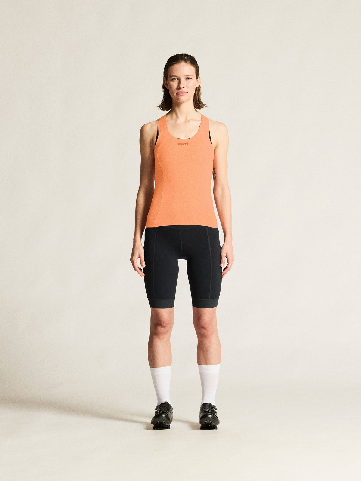 Craft Endur Singlet Damen in Apricot, Detailansicht