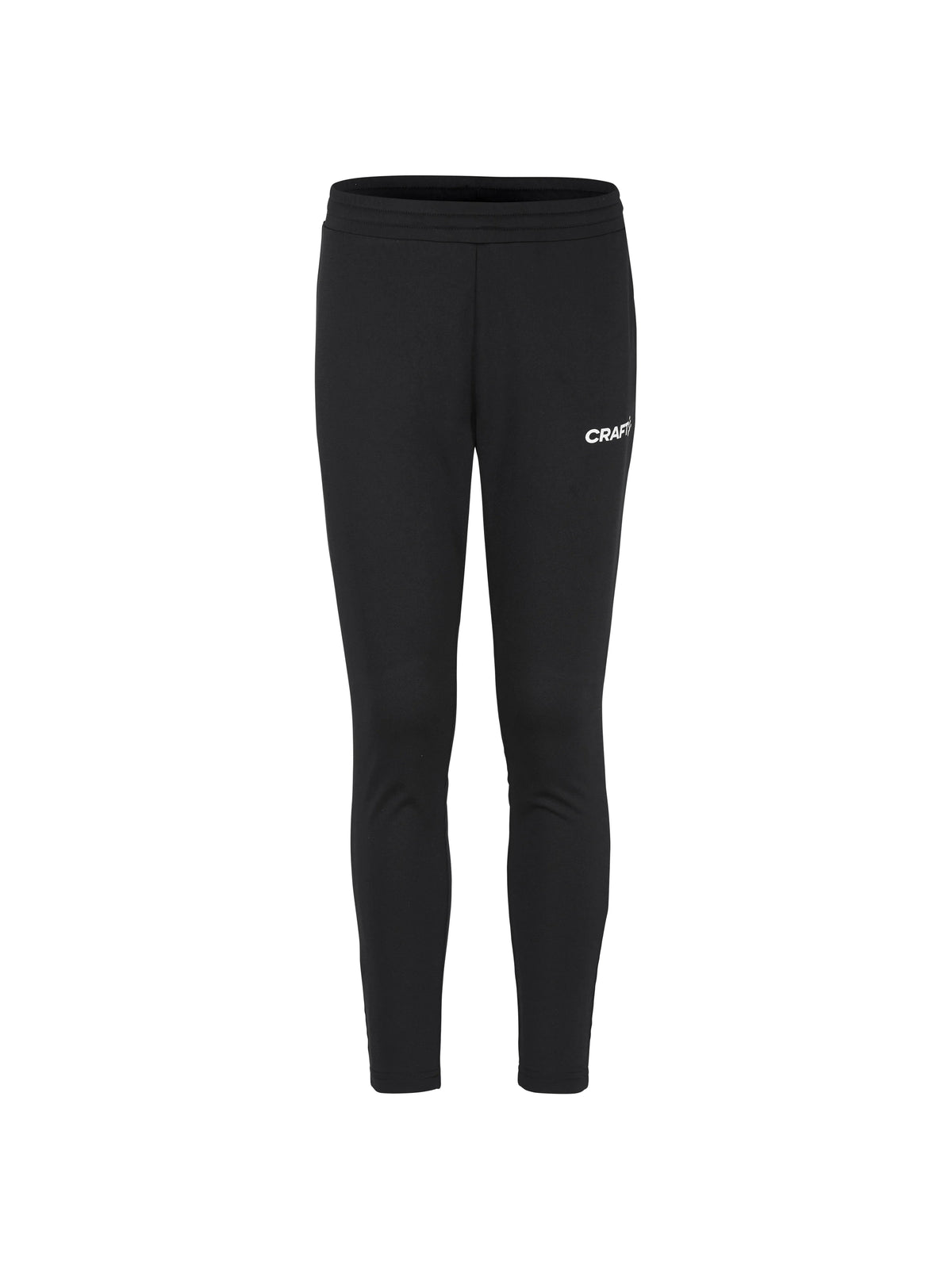 Craft Evolve 2.0 Slim Pant Junior in Schwarz, Vorderansicht