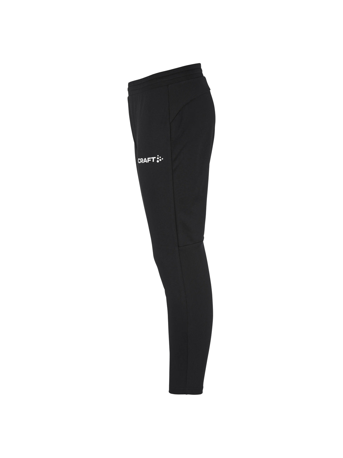 Craft Evolve 2.0 Slim Pant Junior in Schwarz, Seitenansicht links