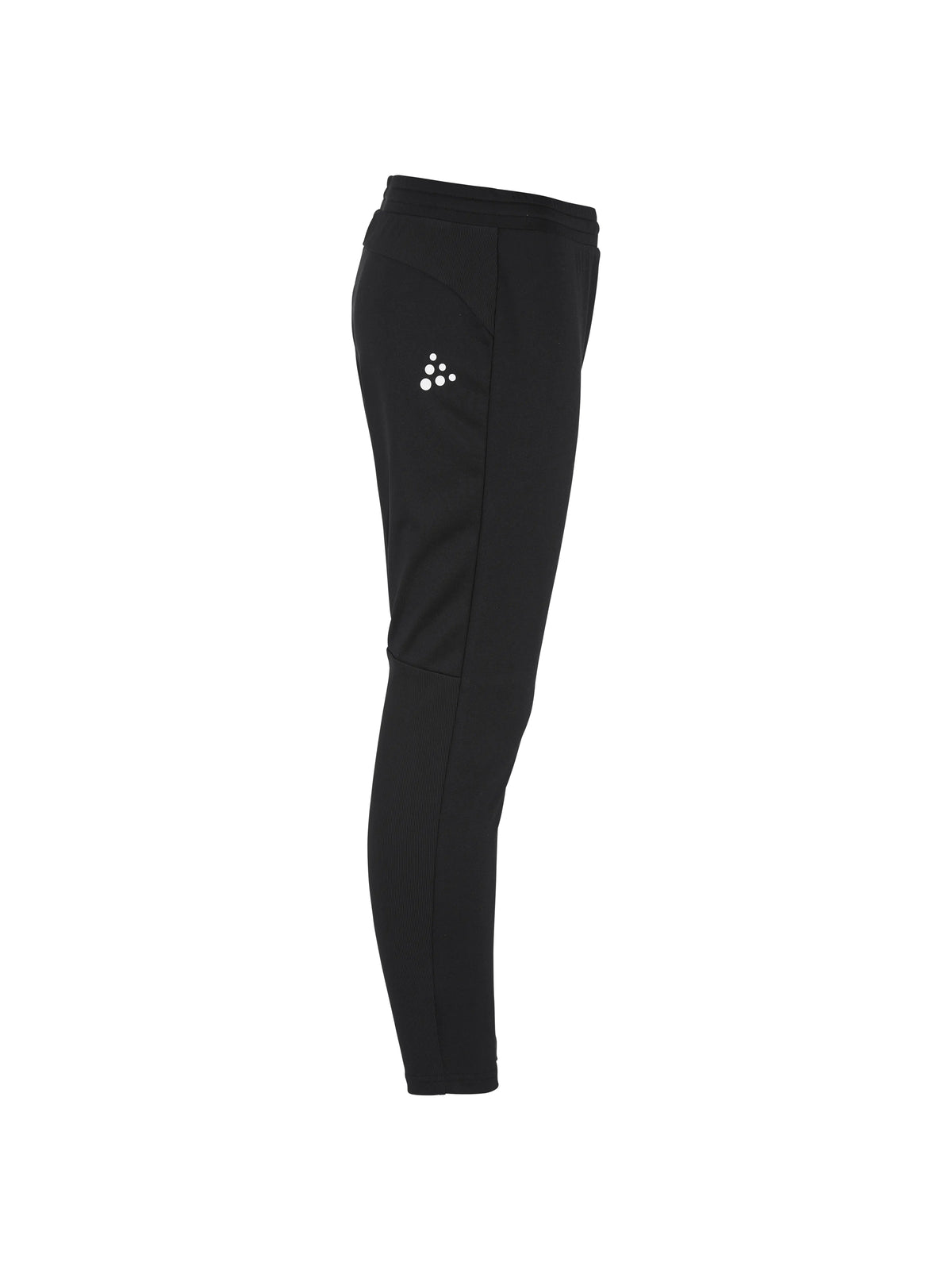 Craft Evolve 2.0 Slim Pant Junior in Schwarz, Seitenansicht rechts