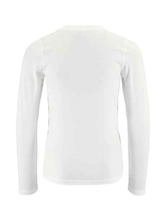 Craft Ability Baselayer LS Junior in Weiss, Rückansicht