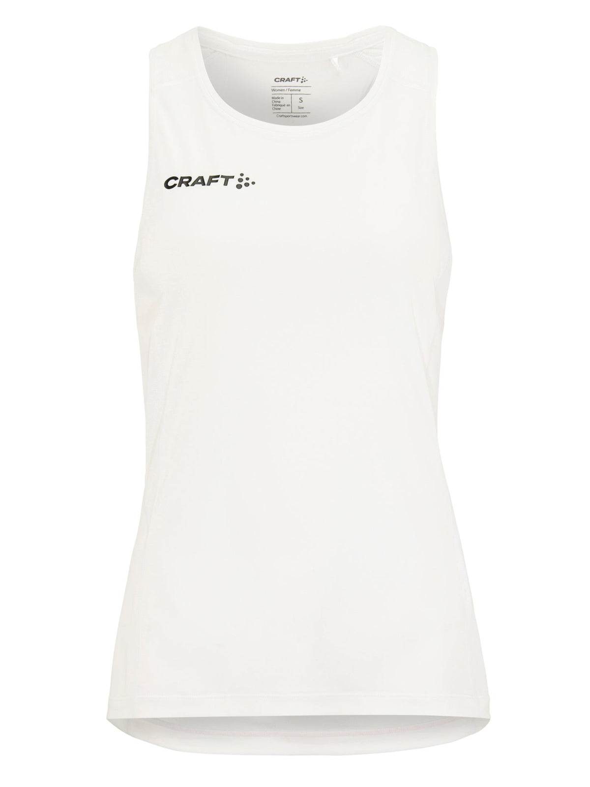Craft Ability Singlet Damen in Weiss, Vorderansicht