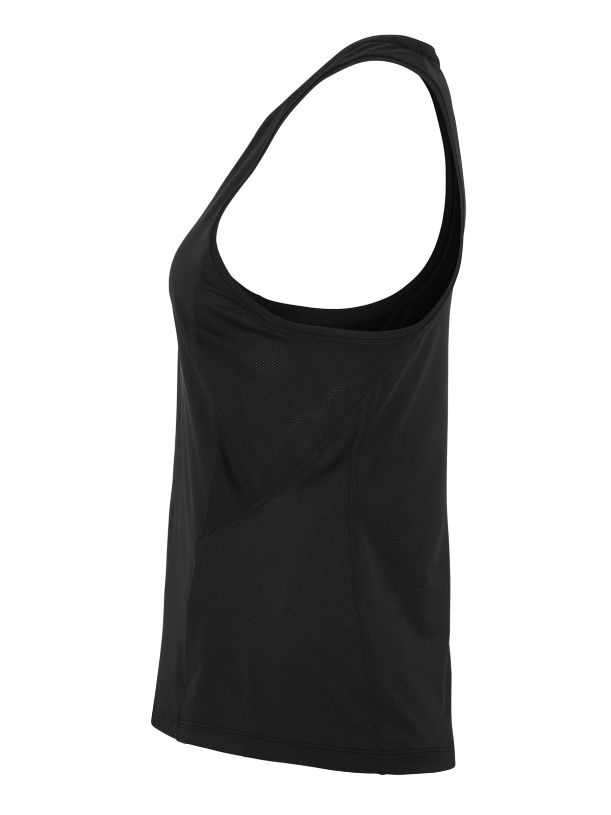 Craft Ability Singlet Damen in Schwarz, Seitenansicht links