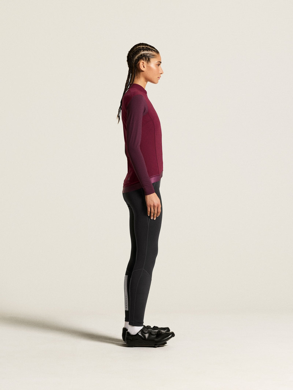 Craft Endur Training LS Jersey Damen in Violett, Detailansicht