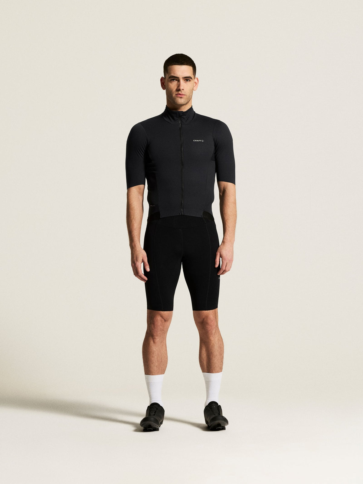 Craft SubZ Short Sleeve Jacket Herren in Schwarz, Detailansicht