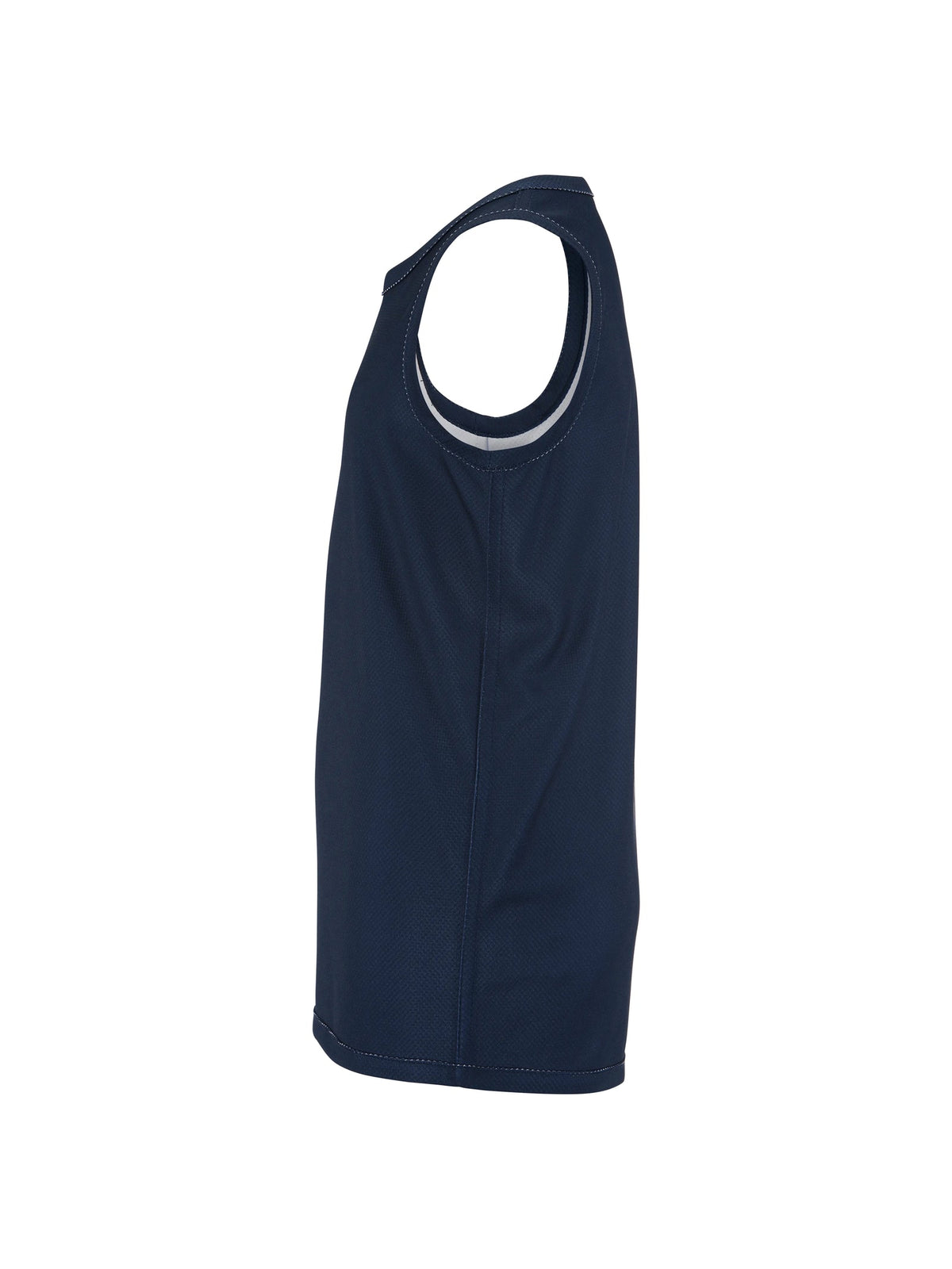 Craft Basket 2.0 Reversible Singlet Junior in Navy/Weiss, Seitenansicht links