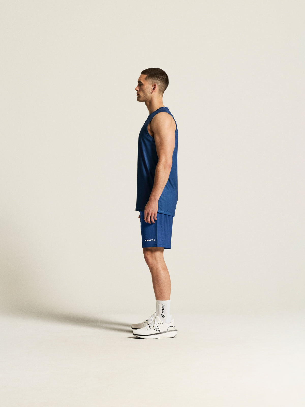 Craft Basket 2.0 Reversible Shorts Herren in Kobaltblau/Weiss, Detailansicht