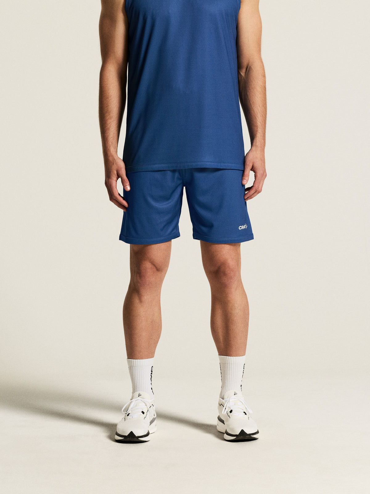 Craft Basket 2.0 Reversible Shorts Herren in Kobaltblau/Weiss, Detailansicht