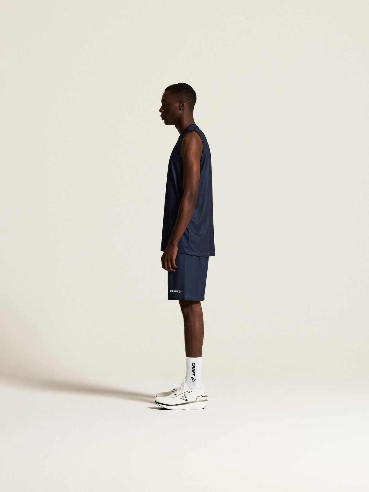Craft Basket 2.0 Reversible Shorts Herren in Navy/Weiss, Detailansicht