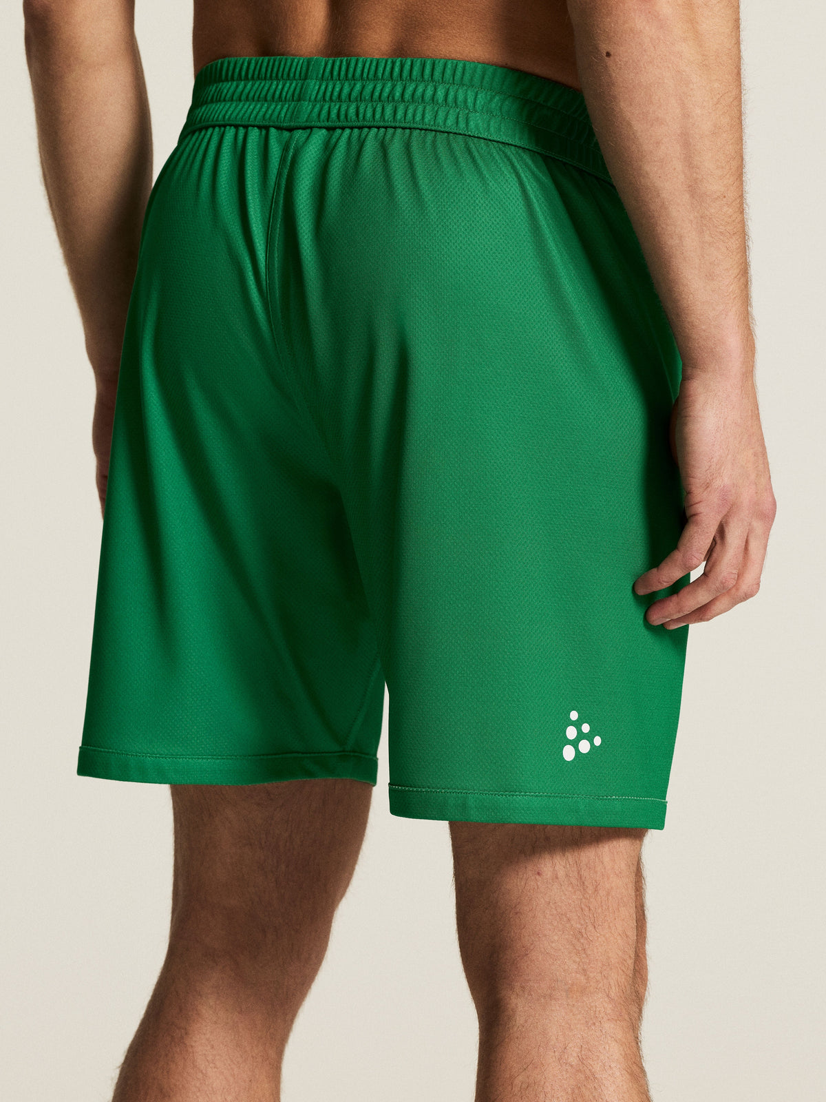 Craft Basket 2.0 Reversible Shorts Herren in Grün/Weiss, Detailansicht