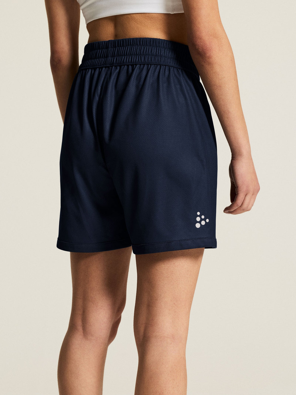 Craft Basket 2.0 Reversible Shorts Damen in Navy/Weiss, Detailansicht