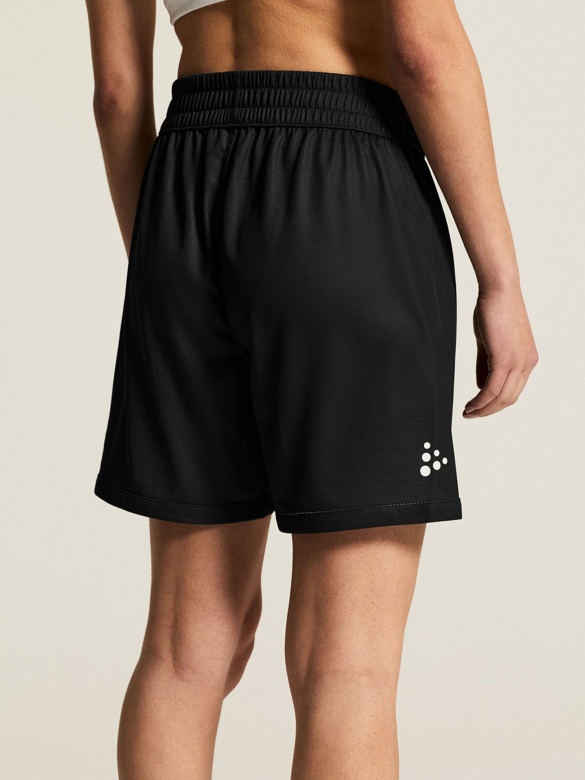 Craft Basket 2.0 Reversible Shorts Damen in Schwarz/Weiss, Detailansicht