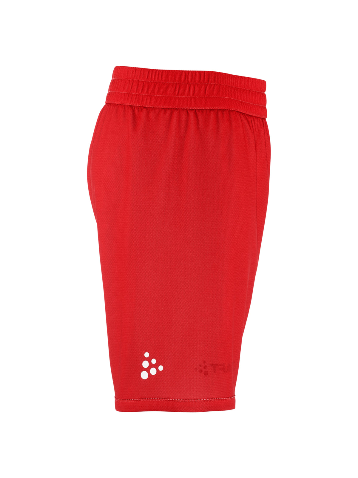 Craft Basket 2.0 Reversible Shorts Junior in Rot/Weiss, Seitenansicht rechts