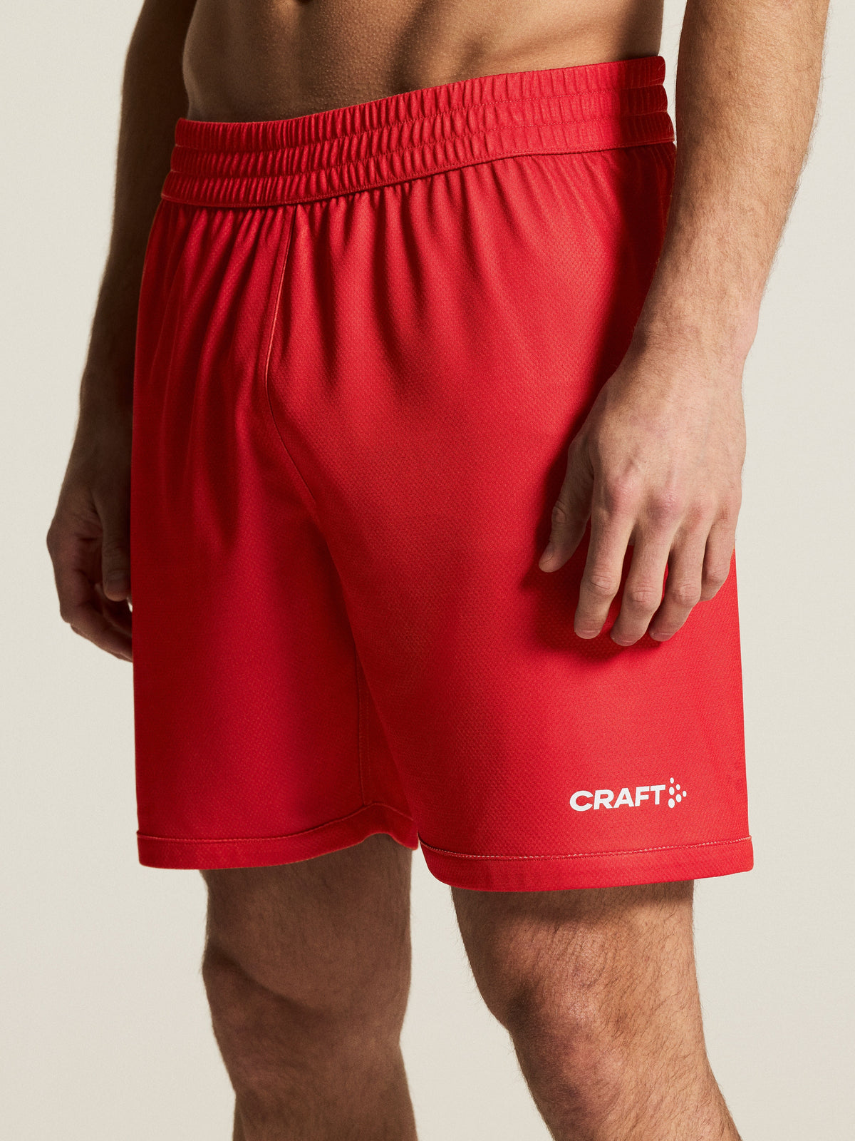 Craft Basket 2.0 Reversible Shorts Junior in Rot/Weiss, Detailansicht