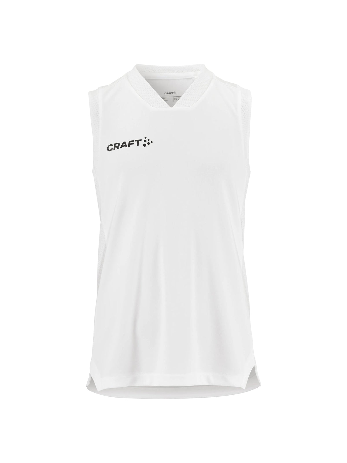 Craft Basket 2.0 Singlet Contrast Junior in Weiss, Vorderansicht