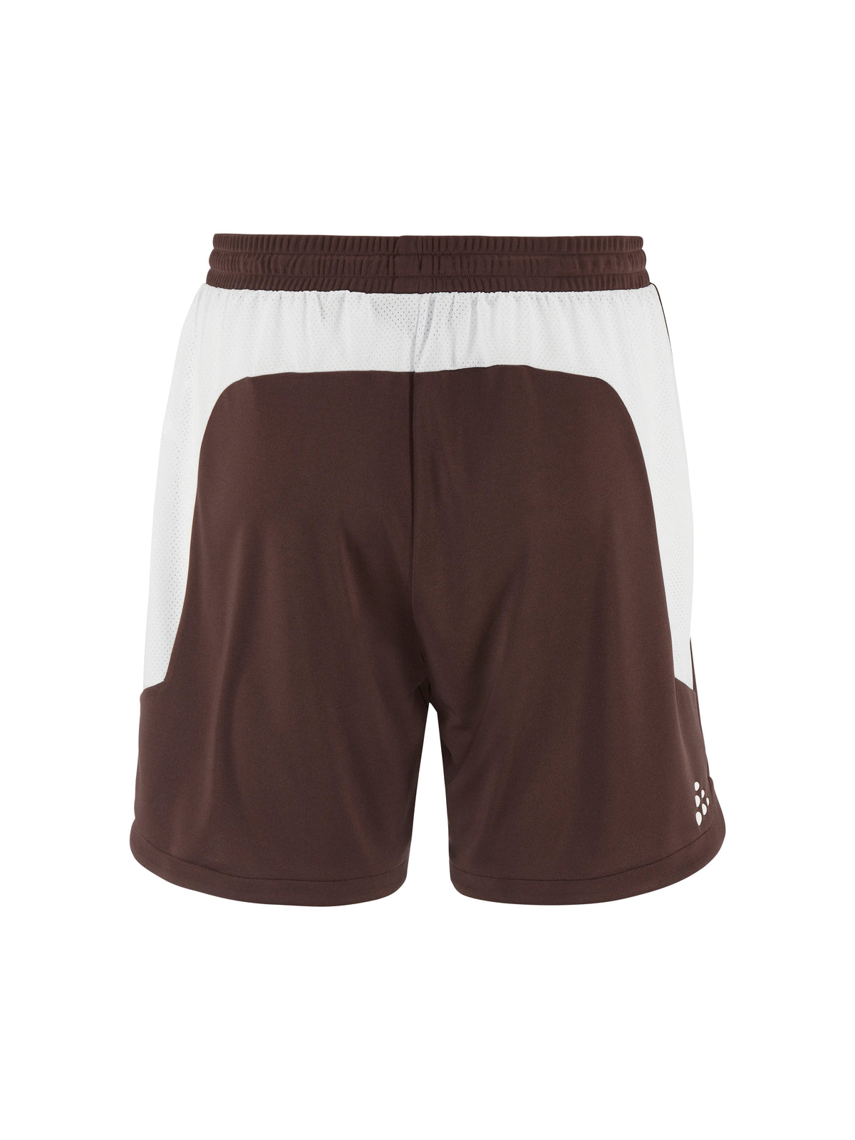 Craft Basket 2.0 Shorts Contrast Herren in Braun/Weiss, Rückansicht