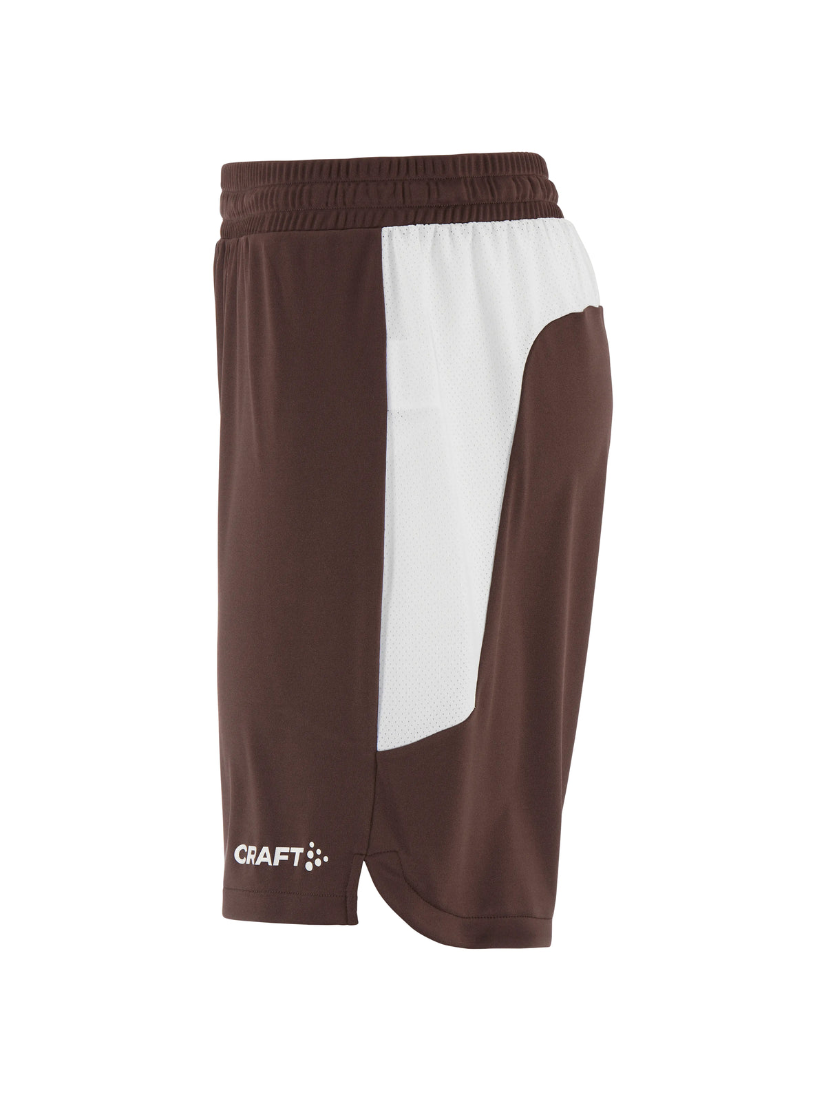 Craft Basket 2.0 Shorts Contrast Herren in Braun/Weiss, Seitenansicht links