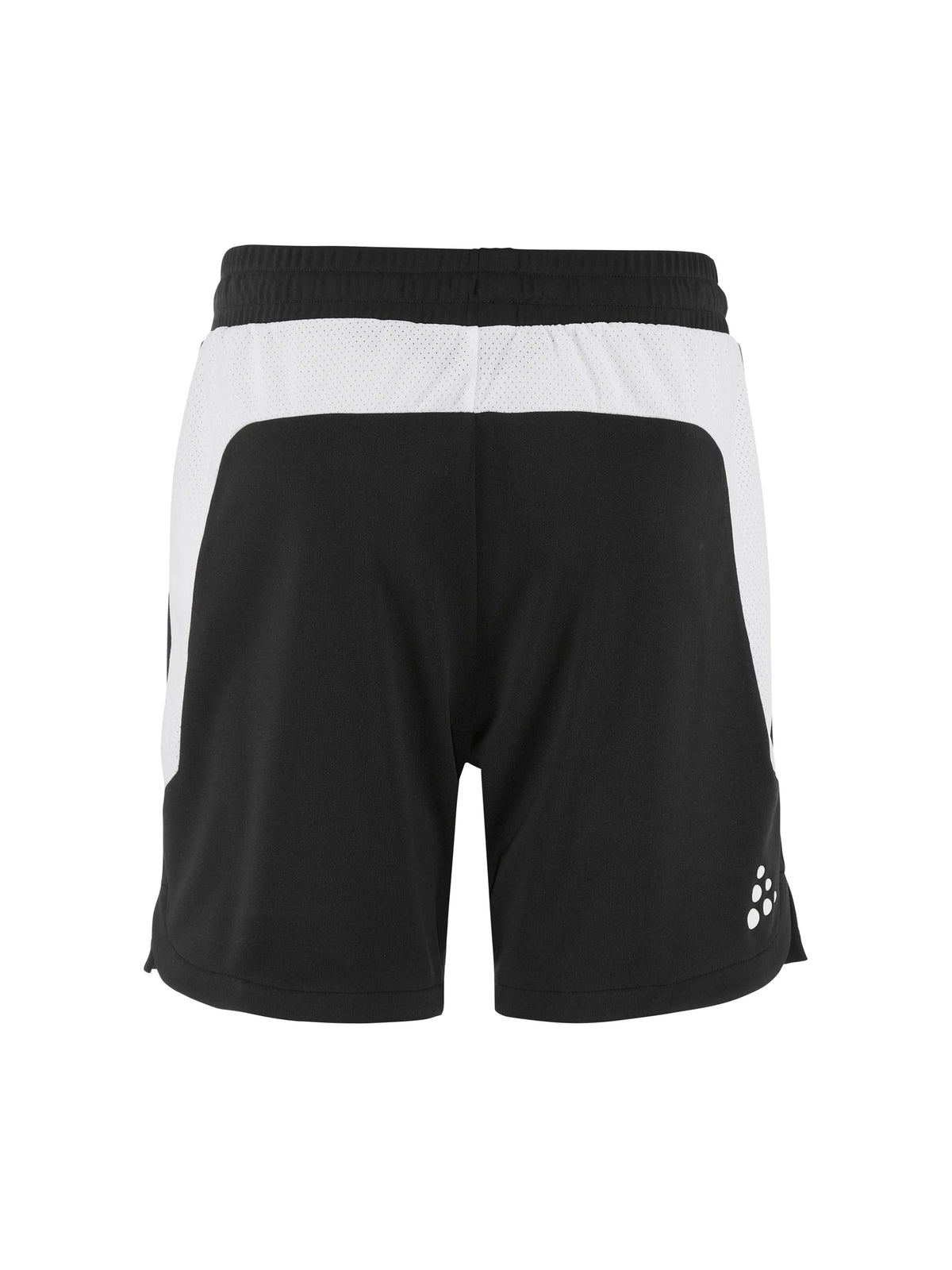 Craft Basket 2.0 Shorts Contrast Junior in Schwarz/Weiss, Rückansicht