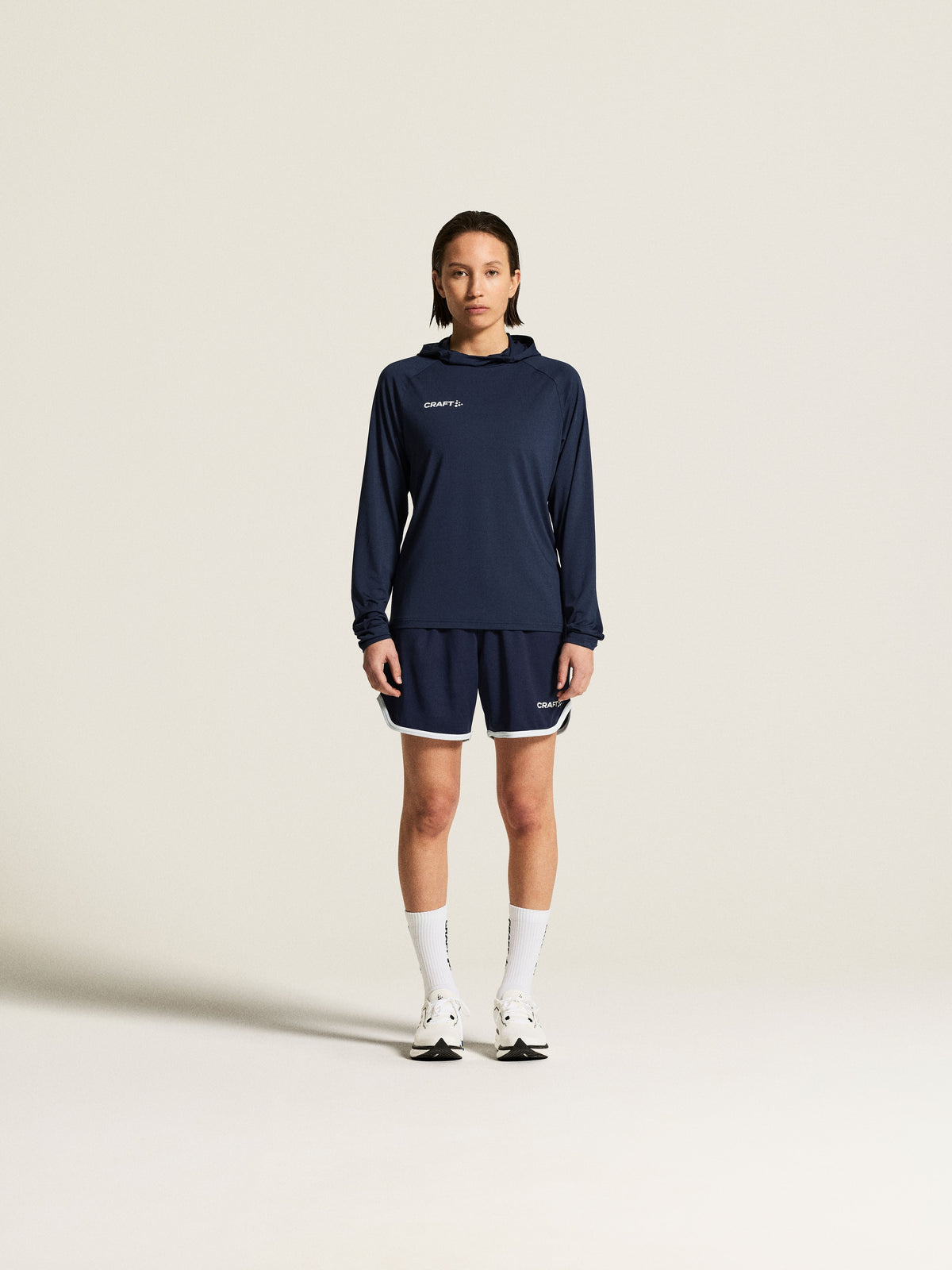 Craft Basket 2.0 Shorts Damen in Navy, Detailansicht