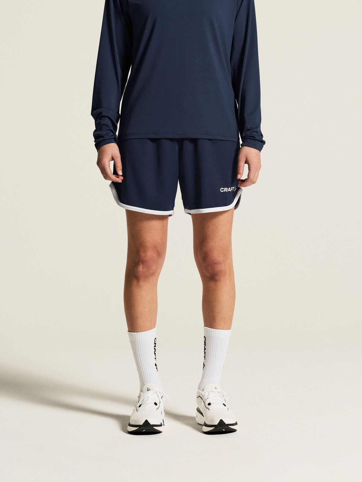Craft Basket 2.0 Shorts Damen in Navy, Detailansicht