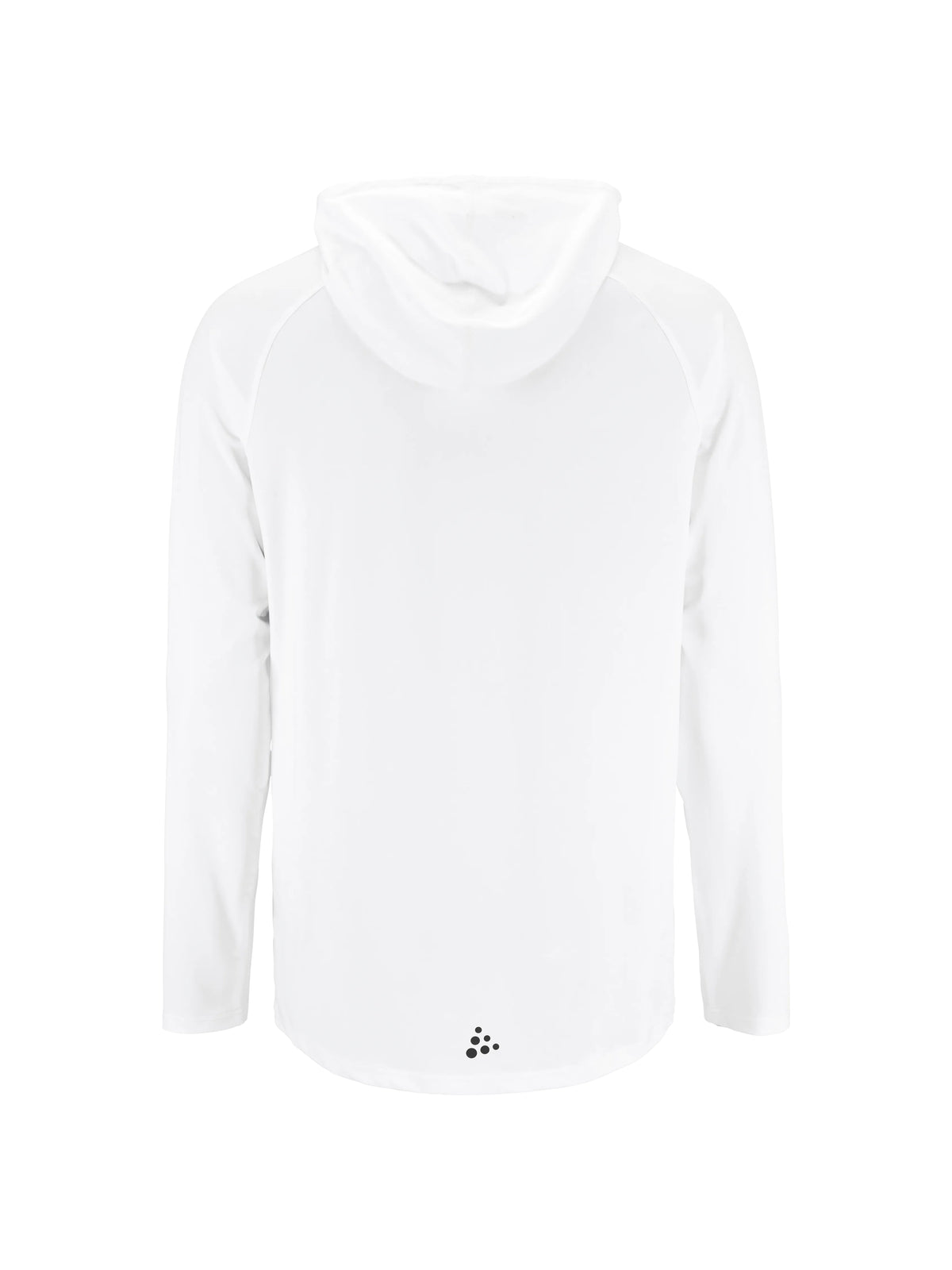 Craft Ability Long Sleeve Hood Herren in Weiss, Rückansicht