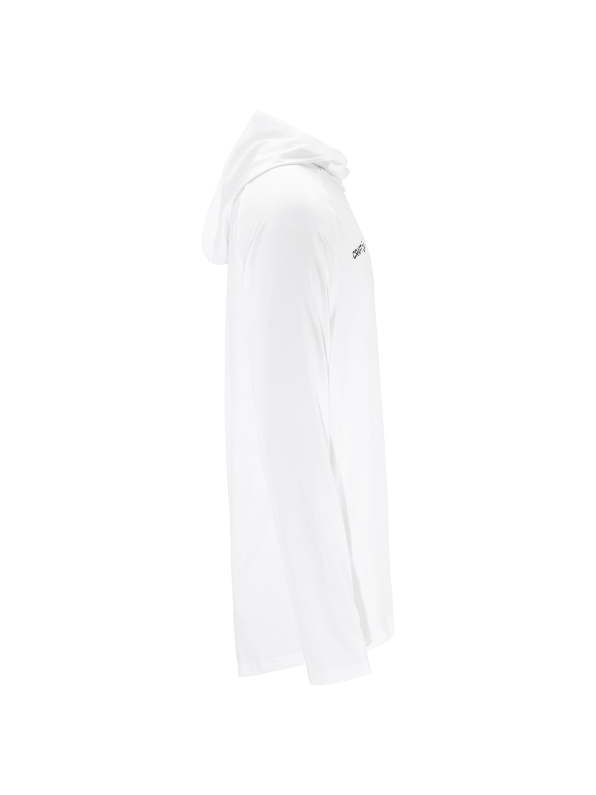 Craft Ability Long Sleeve Hood Herren in Weiss, Seitenansicht rechts