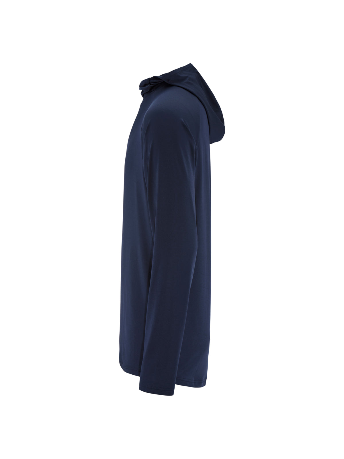 Craft Ability Long Sleeve Hood Herren in Navy, Seitenansicht links