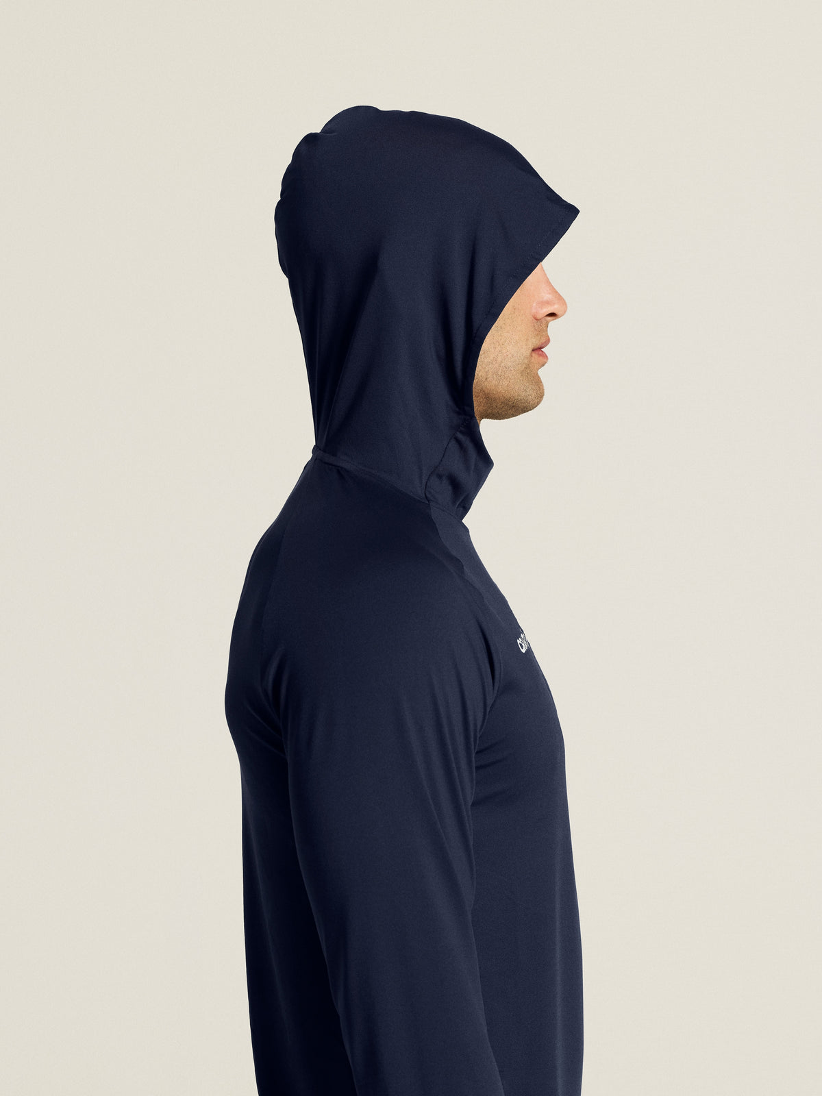 Craft Ability Long Sleeve Hood Herren in Navy, Detailansicht