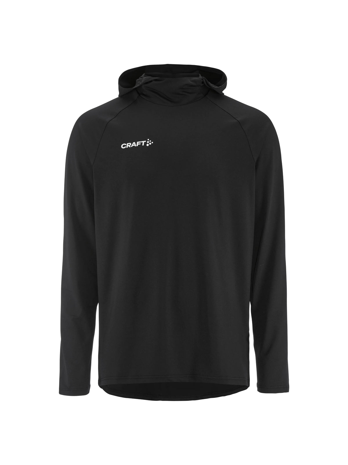 Craft Ability Long Sleeve Hood Herren in Schwarz, Vorderansicht