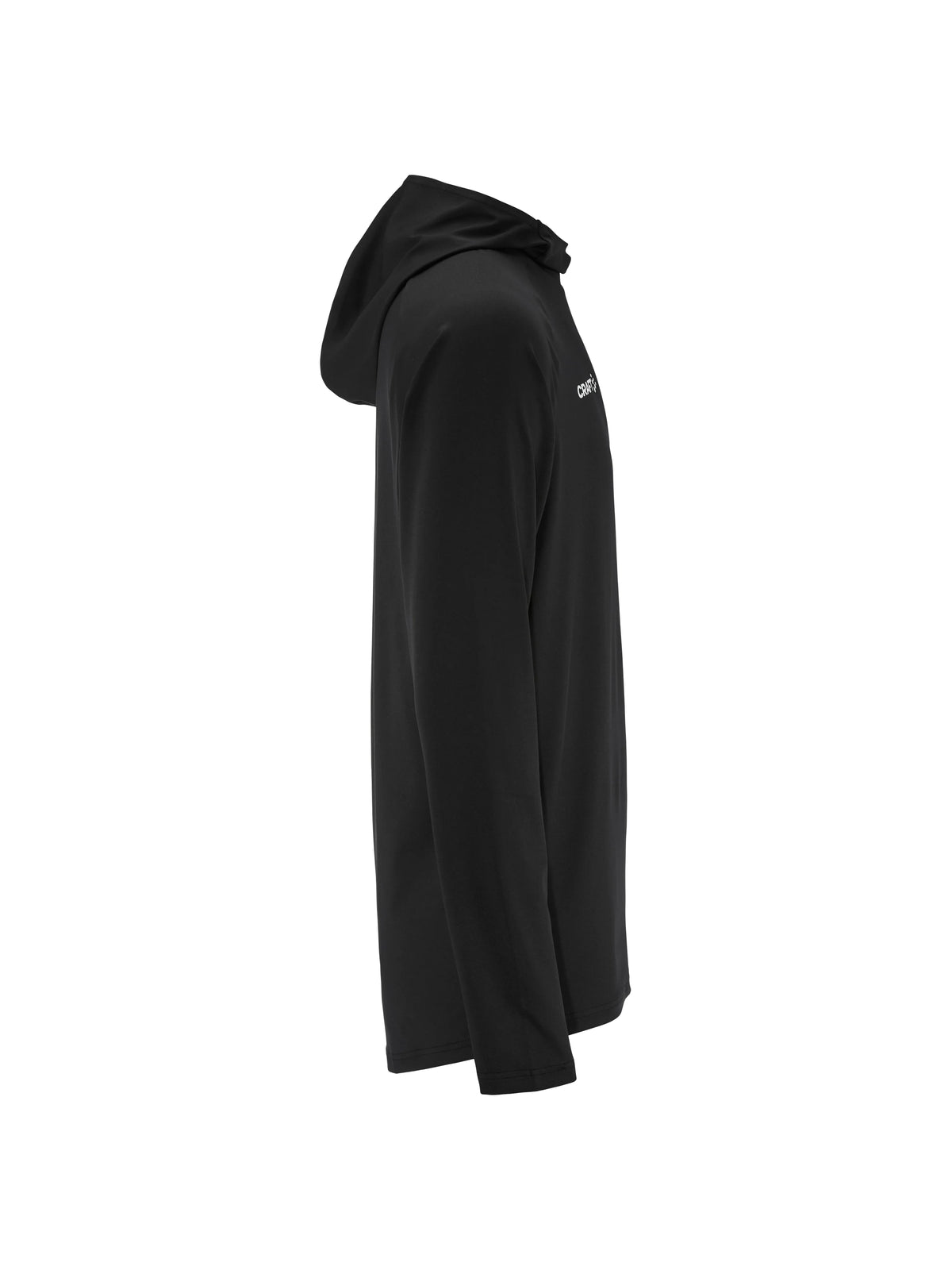 Craft Ability Long Sleeve Hood Herren in Schwarz, Seitenansicht rechts