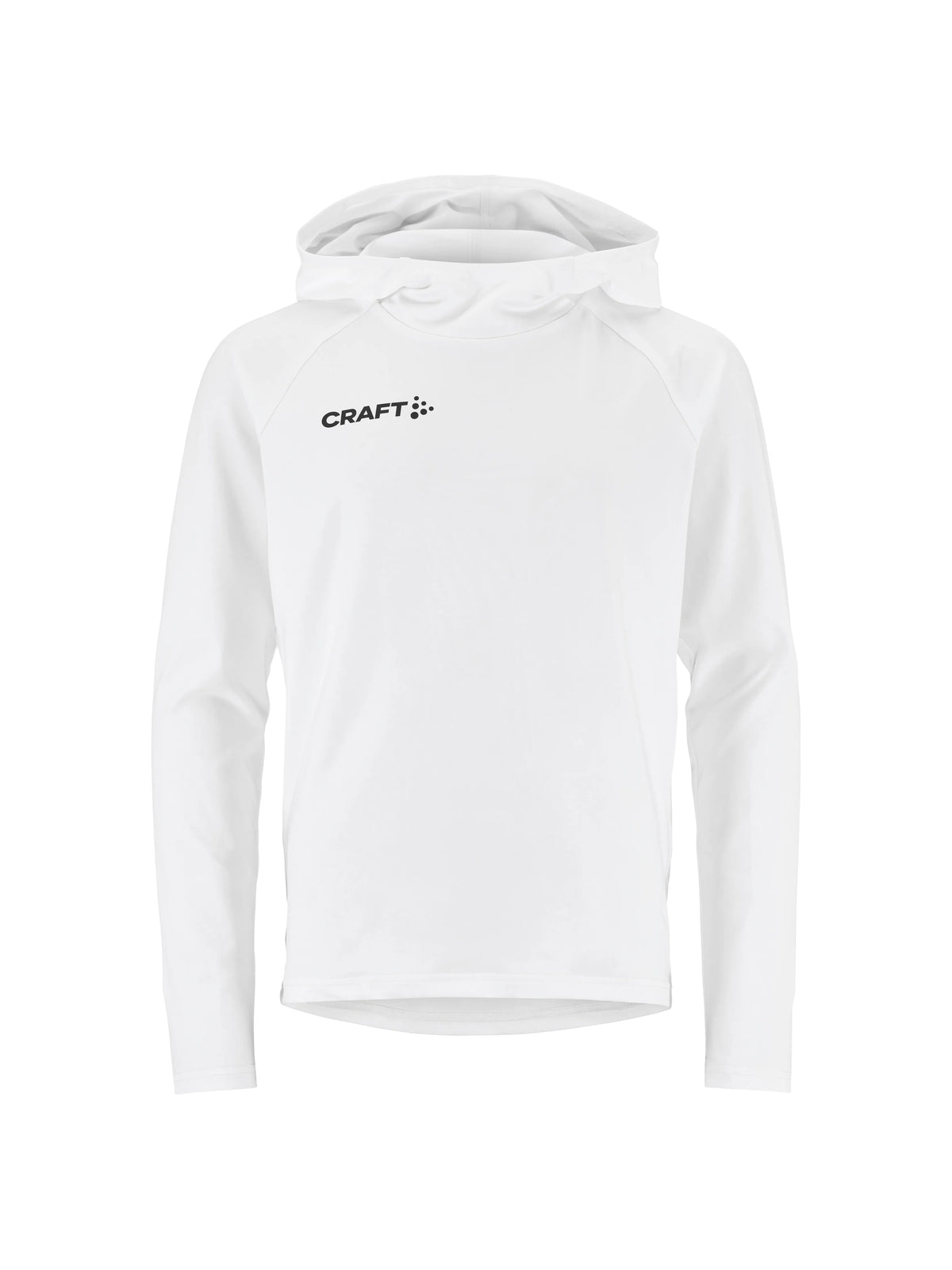 Craft Ability Long Sleeve Hood Junior in Weiss, Vorderansicht