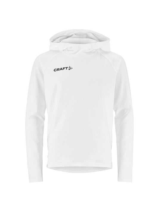 Craft Ability Long Sleeve Hood Junior in Weiss, Vorderansicht