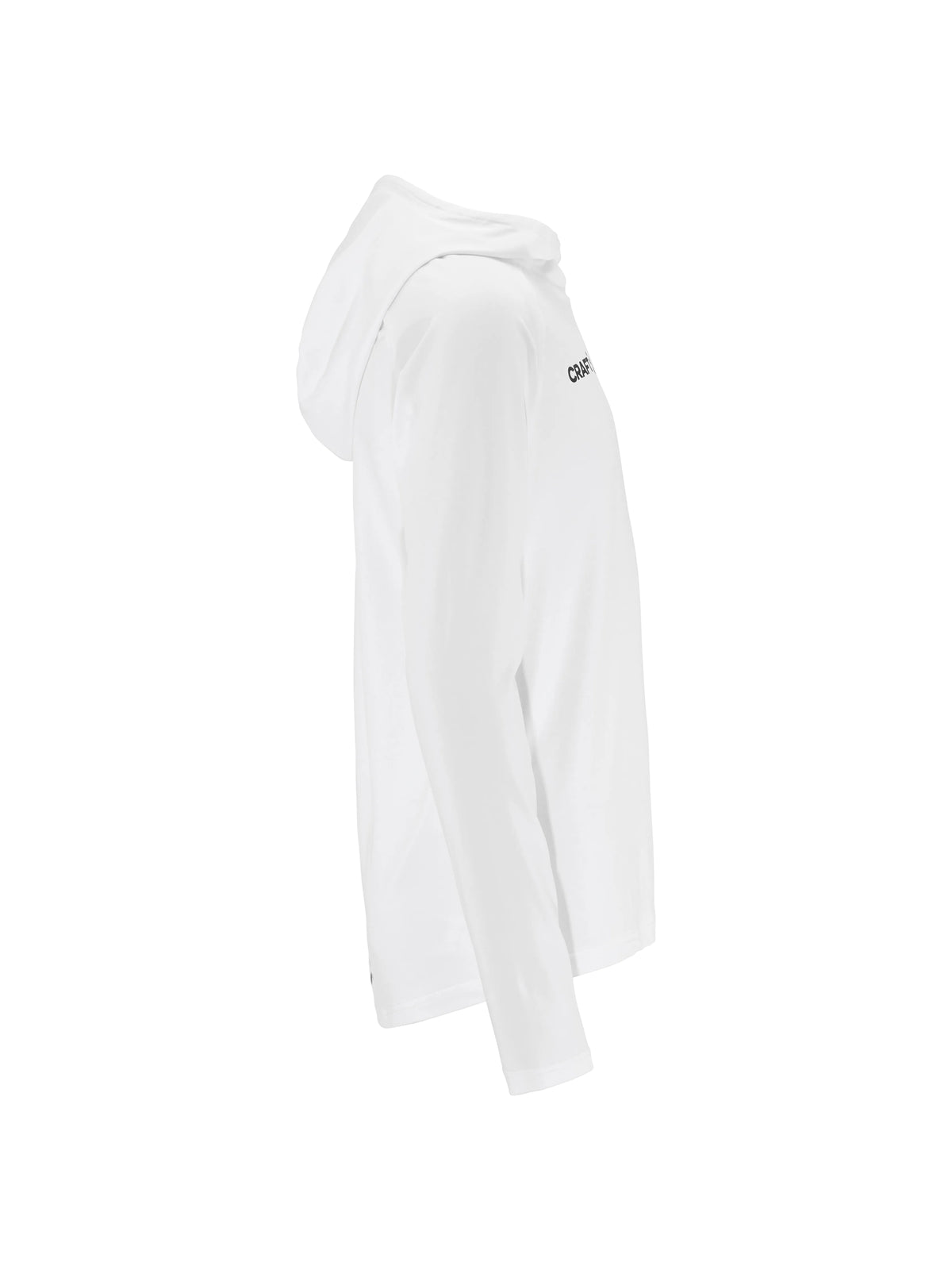 Craft Ability Long Sleeve Hood Junior in Weiss, Seitenansicht rechts