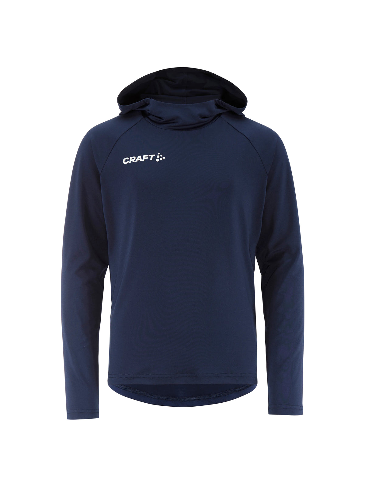 Craft Ability Long Sleeve Hood Junior in Navy, Vorderansicht