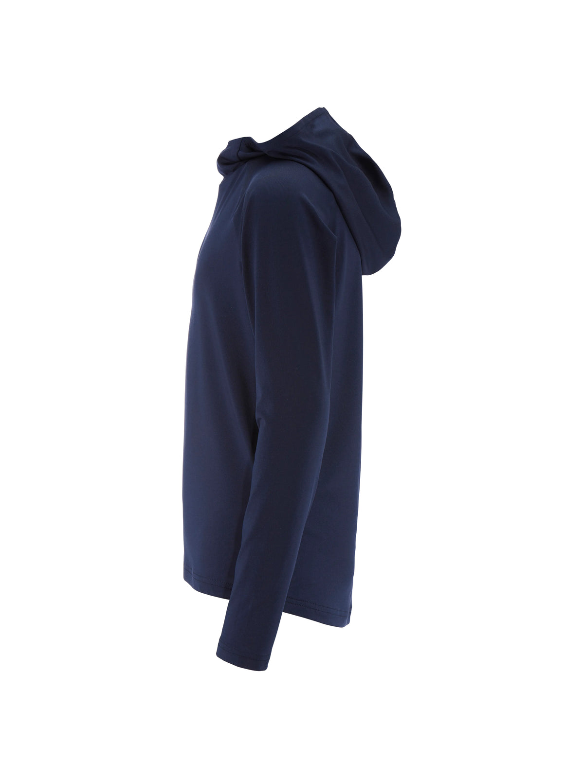 Craft Ability Long Sleeve Hood Junior in Navy, Seitenansicht links