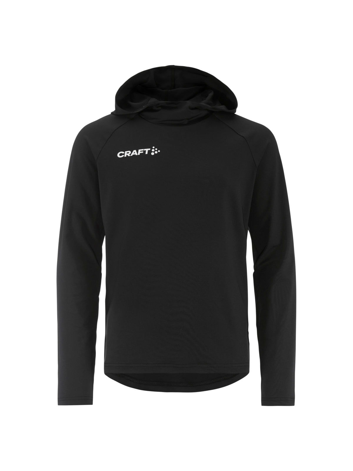 Craft Ability Long Sleeve Hood Junior in Schwarz, Vorderansicht