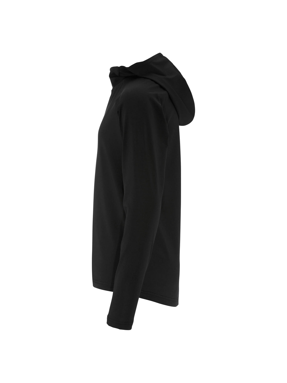 Craft Ability Long Sleeve Hood Junior in Schwarz, Seitenansicht links